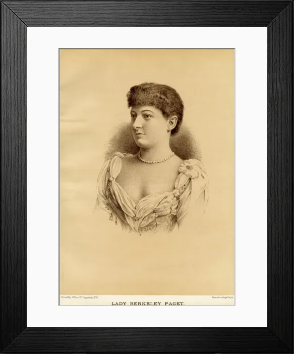 Framed Print : Caroline Lady Ridgeway Framed Print : Caroline Lady Ridgeway