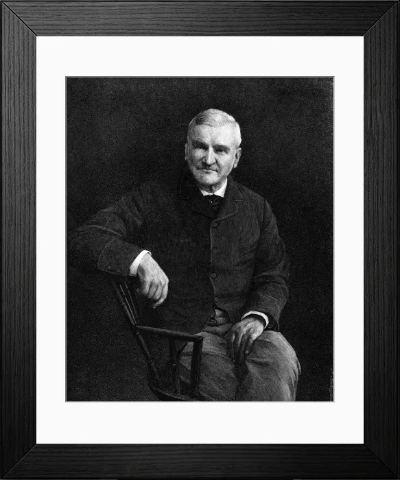 Framed Print : Francis Parkman / Johnson Framed Print : Francis Parkman / Johnson