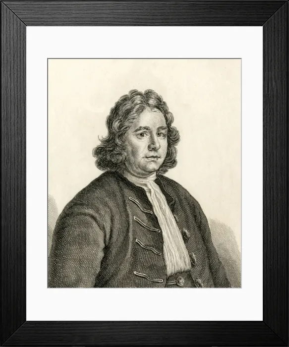 Framed Print : Humphrey Wanley - R Grave Framed Print : Humphrey Wanley - R Grave