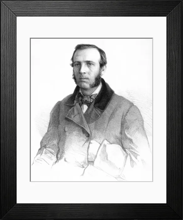 Framed Print : Johns Rarey / Aguado 1858 Framed Print : Johns Rarey / Aguado 1858