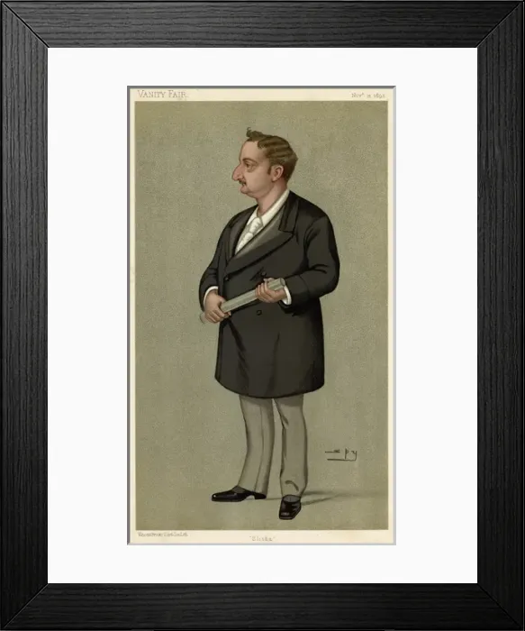 Framed Print : Lord Monk Bretton, Vanity Fair, Spy Framed Print : Lord Monk Bretton, Vanity Fair, Spy