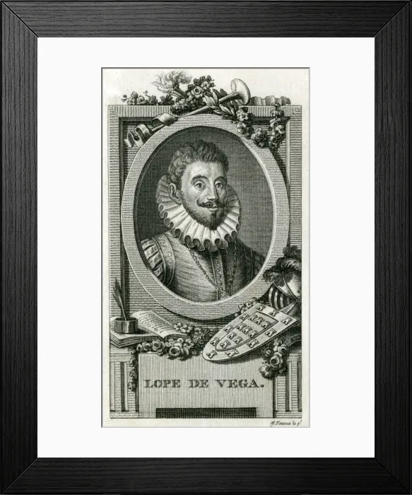 Framed Print : Lope de Vega (fonseca) Framed Print : Lope de Vega (fonseca)