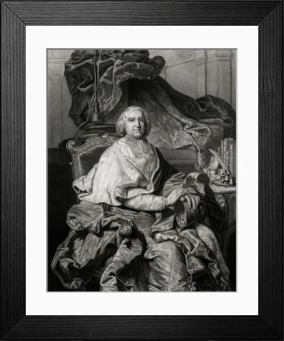 Framed Print : Fleury, Enthroned Framed Print : Fleury, Enthroned