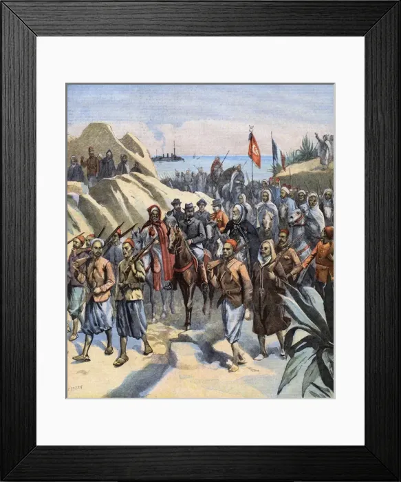 Framed Print : French Mission, Morocco Framed Print : French Mission, Morocco