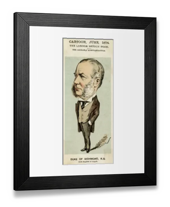 Framed Print : Richmond / 6th Duke / Lennox Framed Print : Richmond / 6th Duke / Lennox