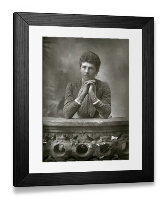 Framed Print : Harriot Georgina, DUFFERIN & AVA Framed Print : Harriot Georgina, DUFFERIN & AVA