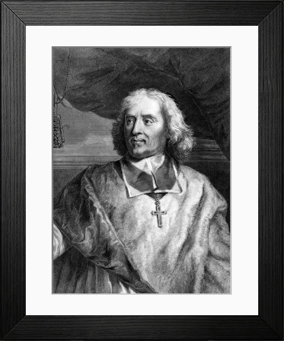 Framed Print : Bossuet (Rigaud)