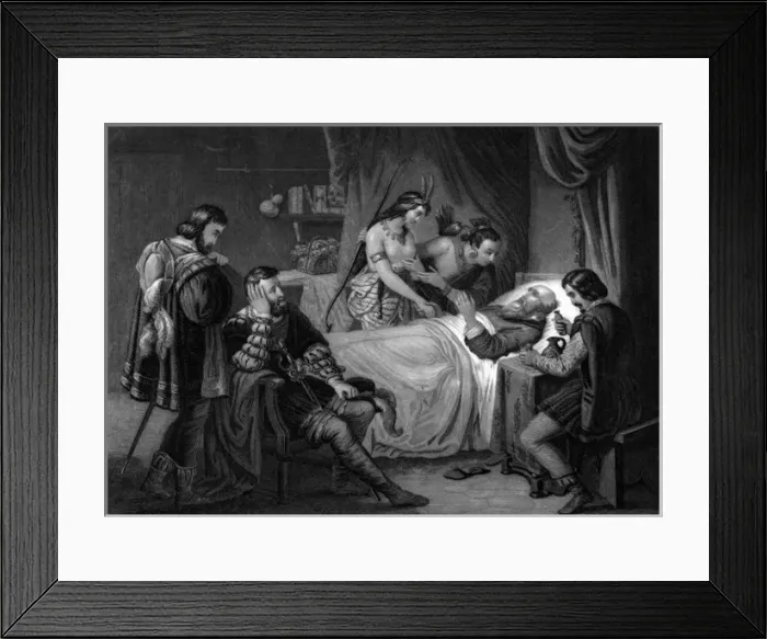 Framed Print : Las Casas and natives Framed Print : Las Casas and natives