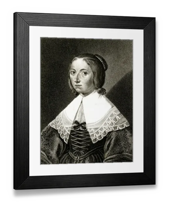 Framed Print : Anna Maria Schurman / Hick Framed Print : Anna Maria Schurman / Hick