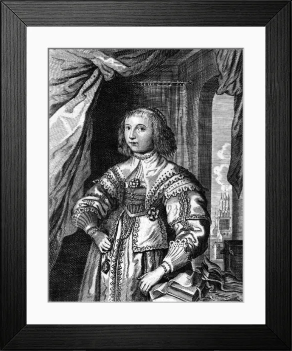 Framed Print : Anna Maria Schurman Framed Print : Anna Maria Schurman