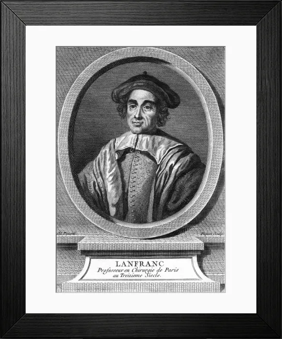 Framed Print : Lanfranc (Medical) Framed Print : Lanfranc (Medical)