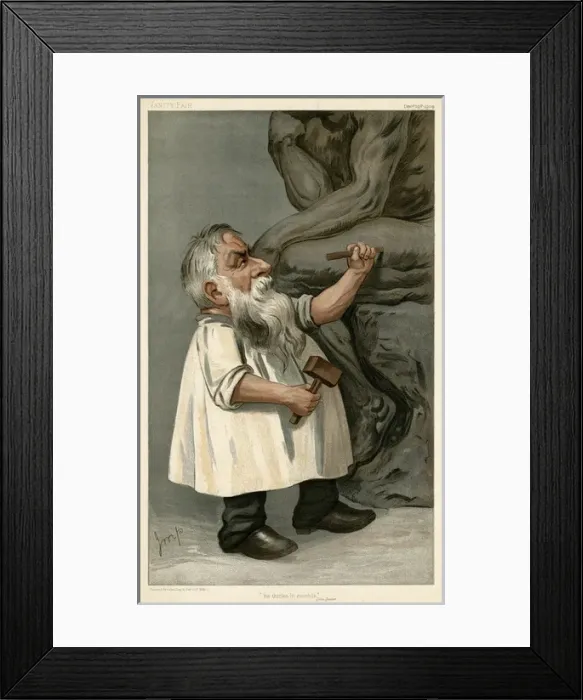 Framed Print : Auguste Rodin Framed Print : Auguste Rodin