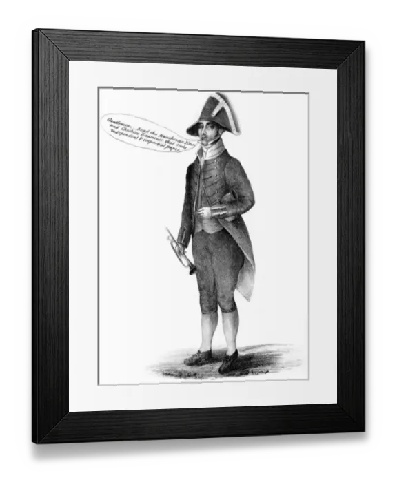 Framed Print : Manchester Newsman Framed Print : Manchester Newsman
