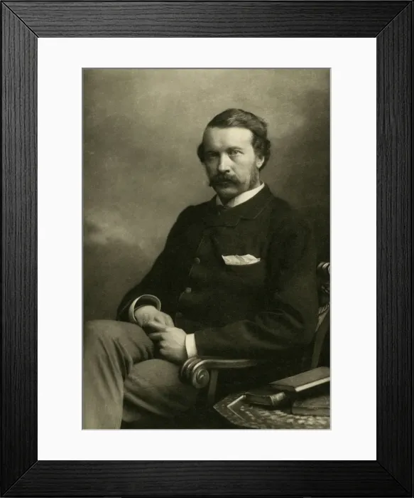 Framed Print : Gj Romanes / Elliott & Fry Framed Print : Gj Romanes / Elliott & Fry
