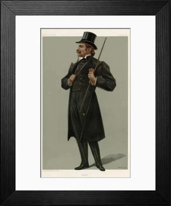 Framed Print : E Rostand / Vfair 1901 Framed Print : E Rostand / Vfair 1901