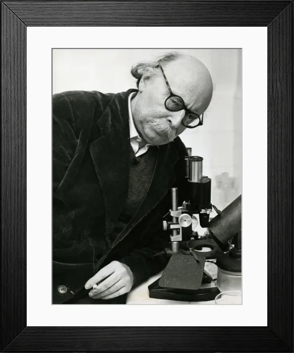 Framed Print : Jean Rostand / Photo Framed Print : Jean Rostand / Photo