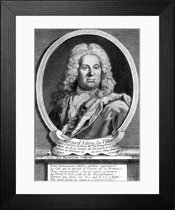 Framed Print : Everard Titon du Tillet Framed Print : Everard Titon du Tillet