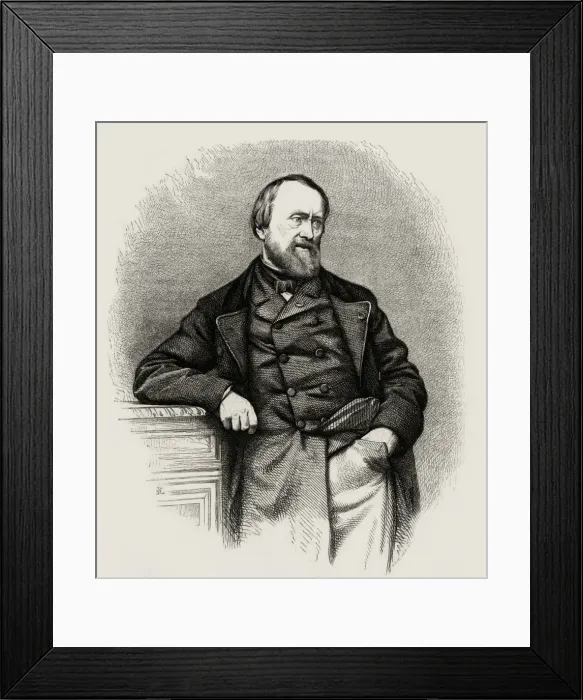 Framed Print : Jean-Hippolyte Flandrin Framed Print : Jean-Hippolyte Flandrin