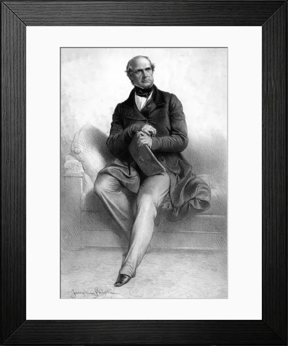Framed Print : Camille Hyancithe Odilon Barrot Framed Print : Camille Hyancithe Odilon Barrot