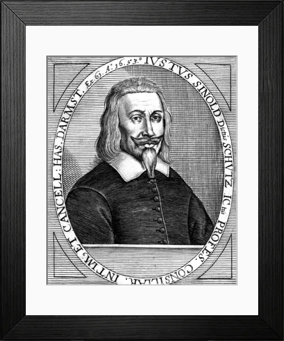 Framed Print : Justus Sinold Framed Print : Justus Sinold