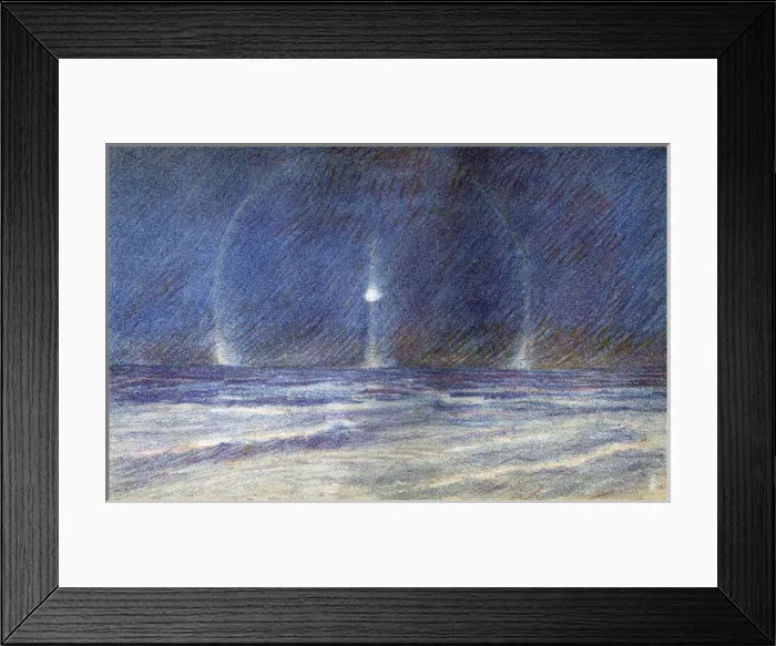 Framed Print : Lunar Phenomenon 1893 Framed Print : Lunar Phenomenon 1893