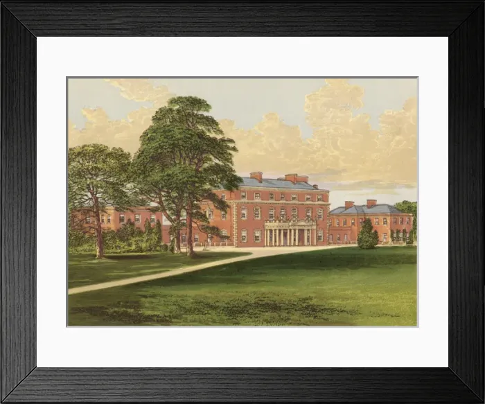 Framed Print : Trafalgar House / 1879 Framed Print : Trafalgar House / 1879
