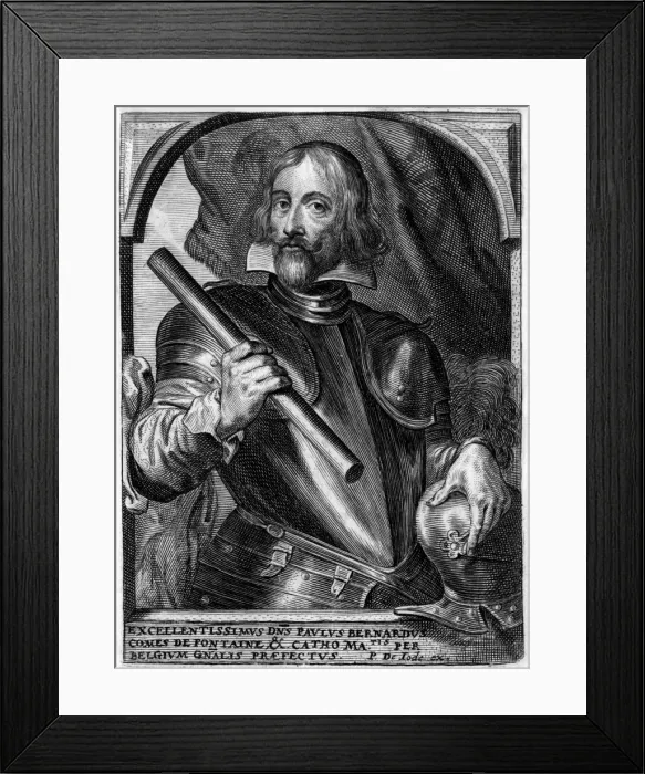 Framed Print : Paul Bernard, Fontaine Framed Print : Paul Bernard, Fontaine