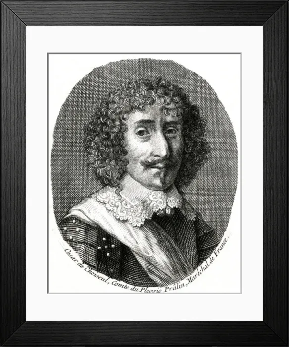 Framed Print : Cesar De Choiseul Framed Print : Cesar De Choiseul