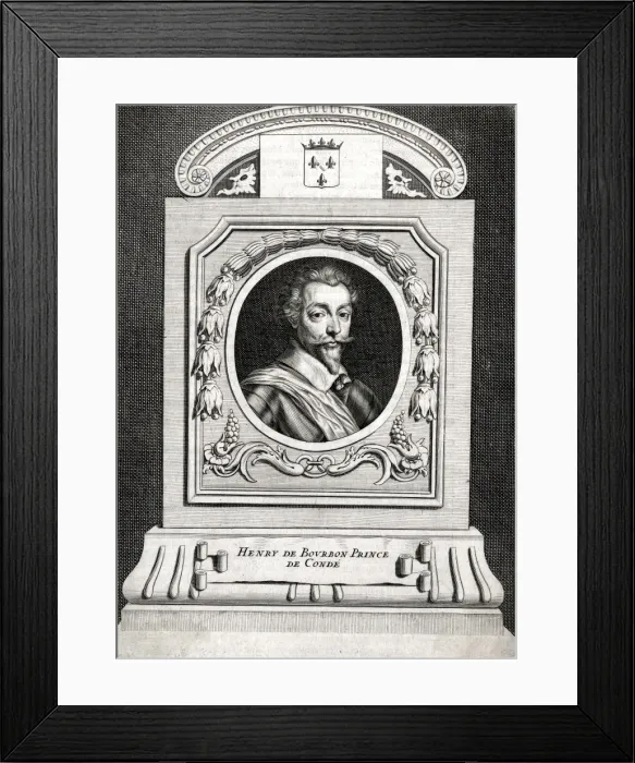 Framed Print : Henri De Bourbon, Conde Framed Print : Henri De Bourbon, Conde