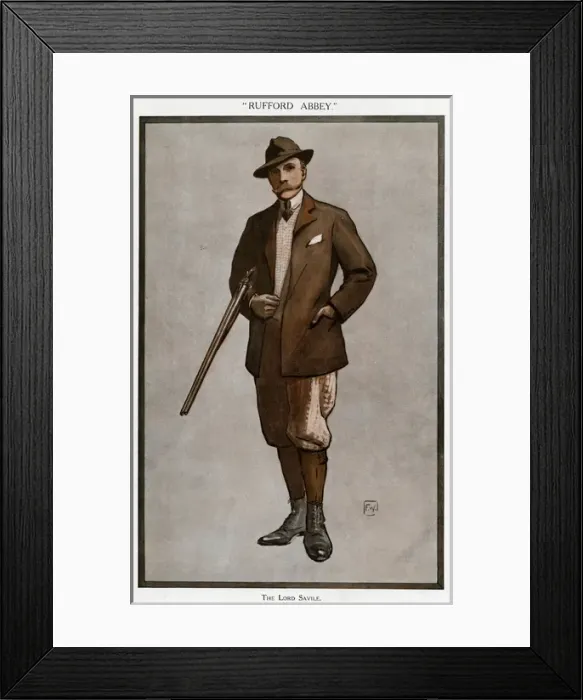 Framed Print : John Baron Savile Framed Print : John Baron Savile