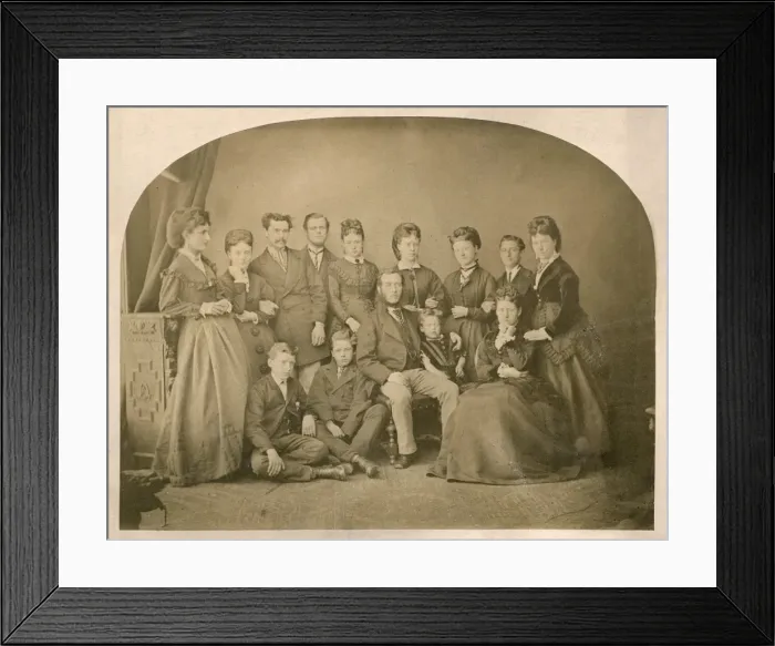 Framed Print : Family - 14 Members Framed Print : Family - 14 Members