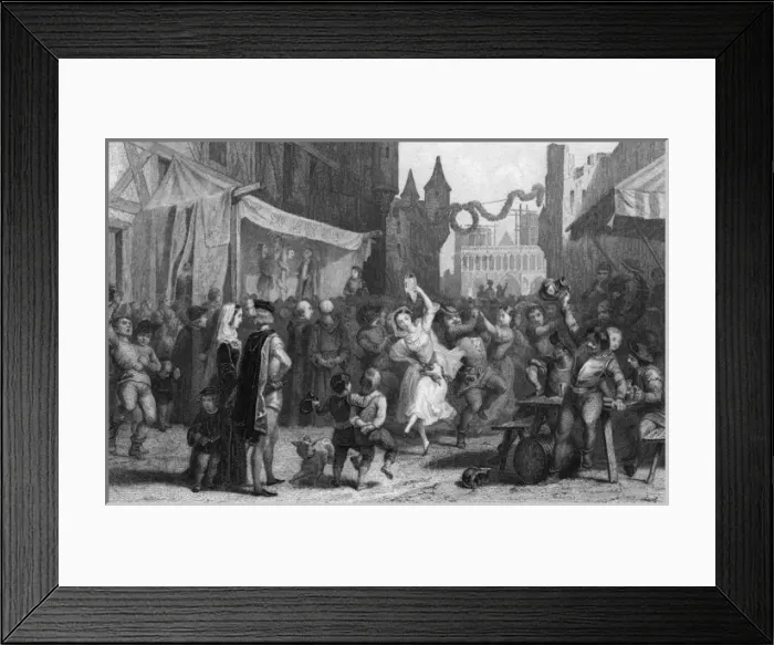 Framed Print : C13 French Fete Framed Print : C13 French Fete
