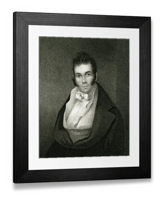 Framed Print : Thomas Say / Meyer / Wood Framed Print : Thomas Say / Meyer / Wood