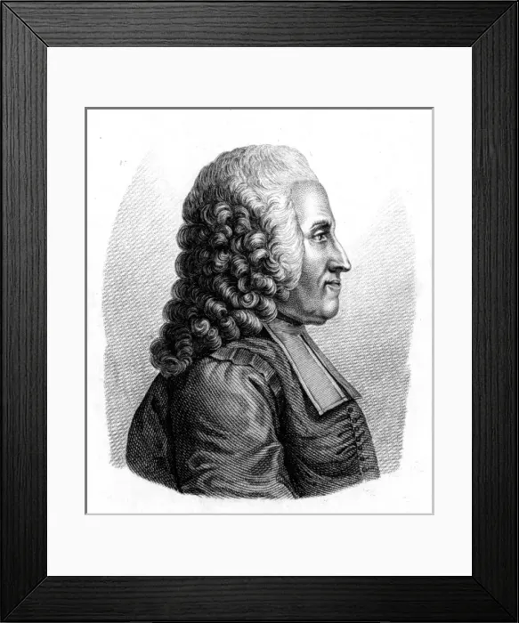 Framed Print : Jean Baptiste Senac - Eng Framed Print : Jean Baptiste Senac - Eng