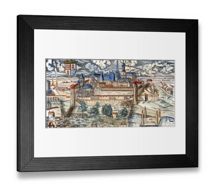 Framed Print : BUDA IN 1544 Framed Print : BUDA IN 1544
