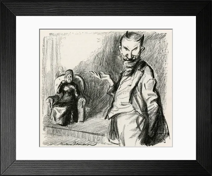 Framed Print : George Bernhard Shaw Framed Print : George Bernhard Shaw