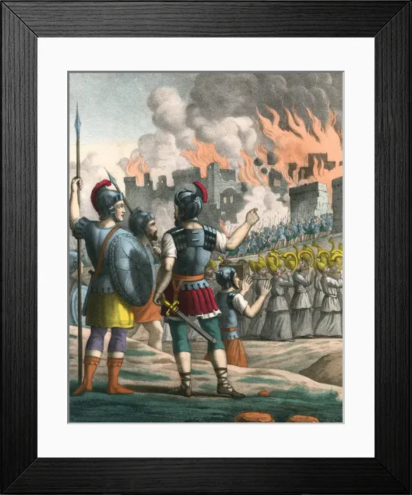 Framed Print : Joshua at Jericho Framed Print : Joshua at Jericho