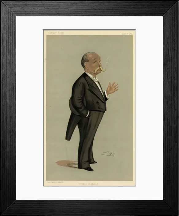 Framed Print : Dmitri Prince Soltykoff Framed Print : Dmitri Prince Soltykoff