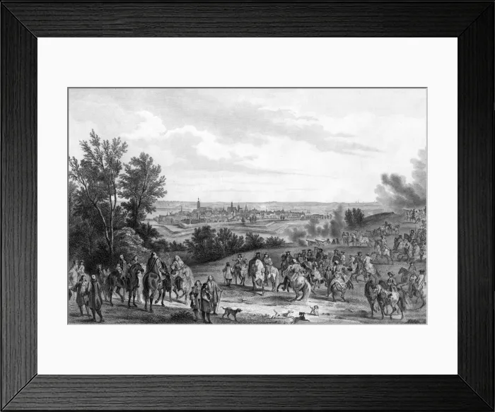Framed Print : Siege of Oudenarde Framed Print : Siege of Oudenarde