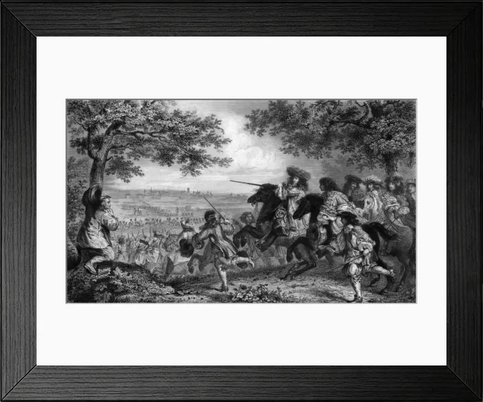 Framed Print : Louis XIV at Dunkirk Framed Print : Louis XIV at Dunkirk