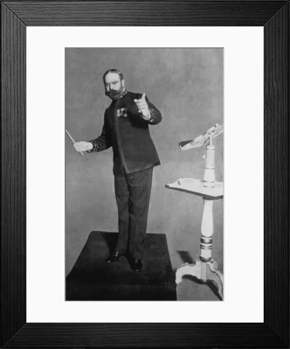 Framed Print : JP Sousa - Tat; er 1903 Framed Print : JP Sousa - Tat; er 1903