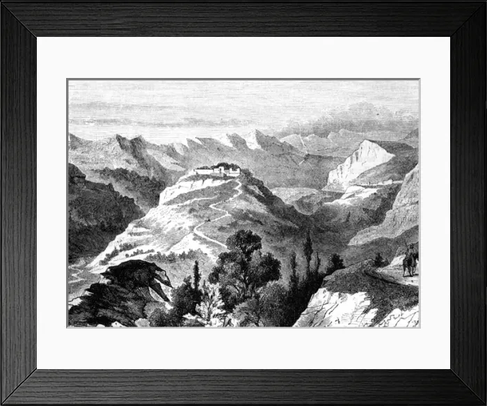 Framed Print : Hester Stanhope - Lebano Framed Print : Hester Stanhope - Lebano