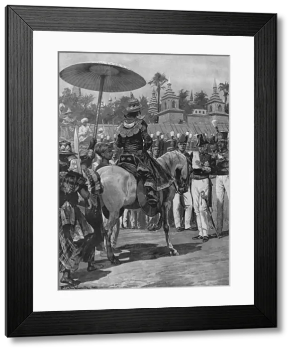 Framed Print : British Occupy Rangoon Framed Print : British Occupy Rangoon