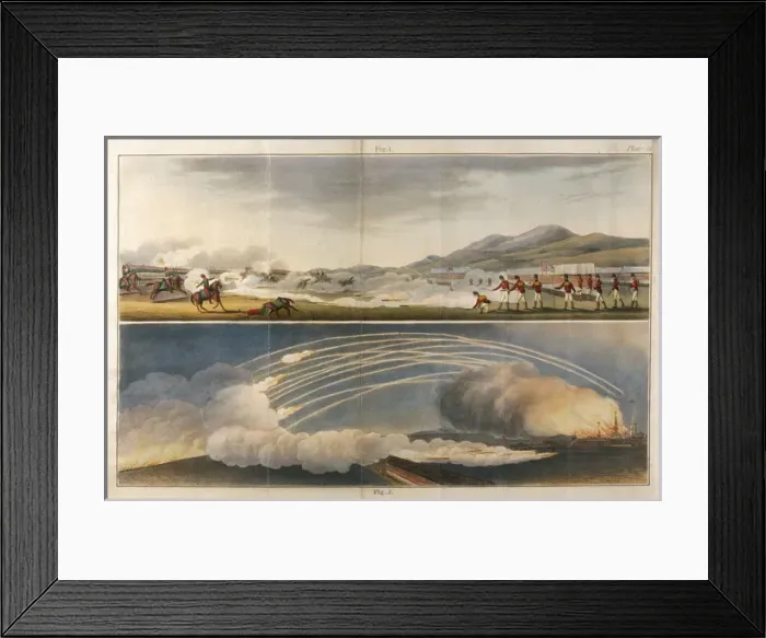 Framed Print : Congreve / Cavalry Repulse Framed Print : Congreve / Cavalry Repulse
