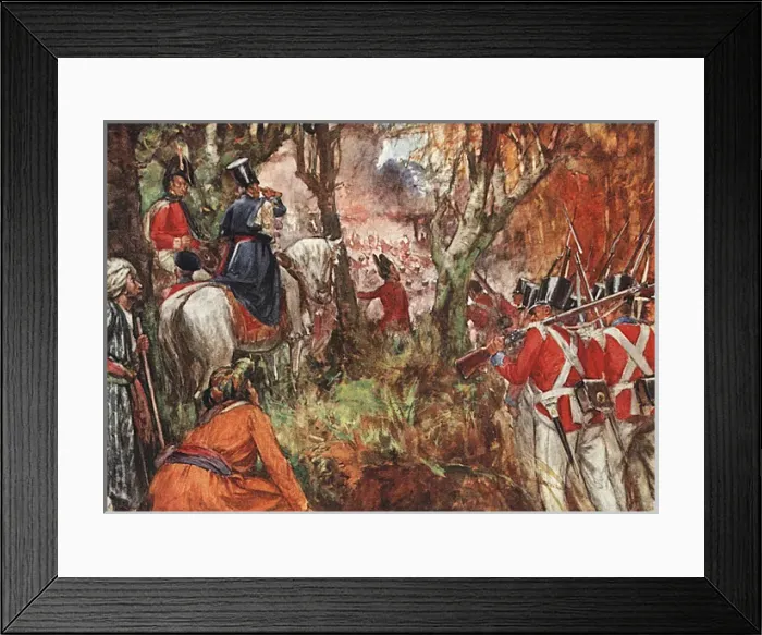 Framed Print : British Invade Burma Framed Print : British Invade Burma