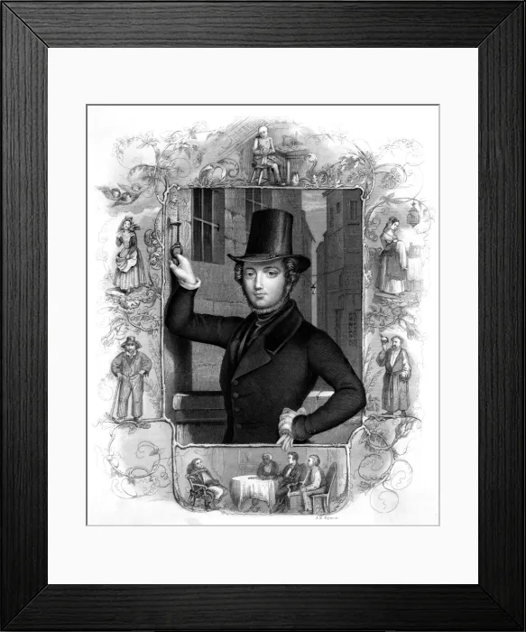 Framed Print : Eugene Sue - AH Payne Framed Print : Eugene Sue - AH Payne