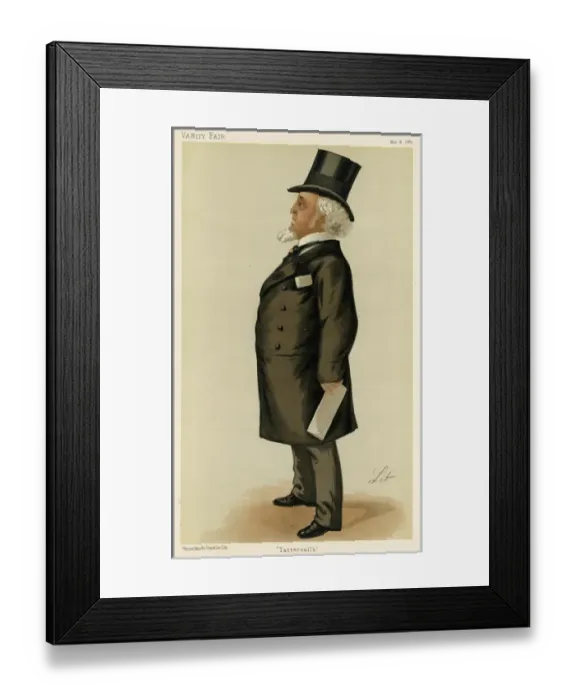 Framed Print : Edmund Tattersall - Racehorse Auctioneer Framed Print : Edmund Tattersall - Racehorse Auctioneer