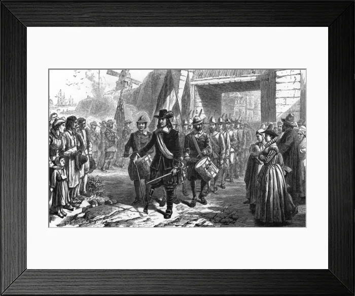 Framed Print : New Amsterdam Surrender Framed Print : New Amsterdam Surrender