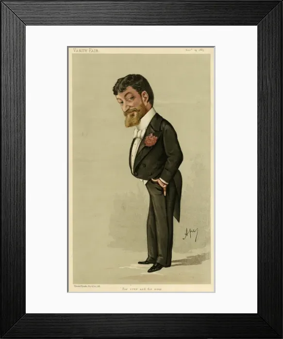 Framed Print : F Paolo Tosti / Vfair 1885 Framed Print : F Paolo Tosti / Vfair 1885
