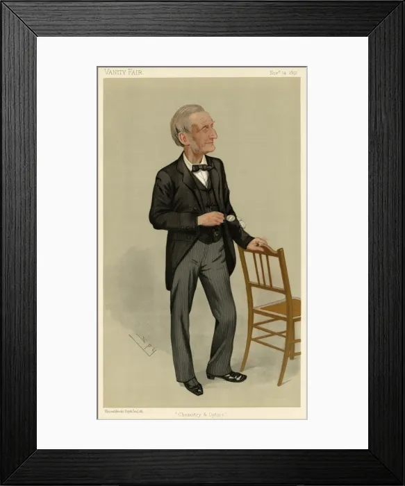 Framed Print : John H Gladstone / Vf 1891 Framed Print : John H Gladstone / Vf 1891